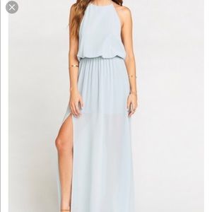 Show Me Your Mumu Heather Halter Dress